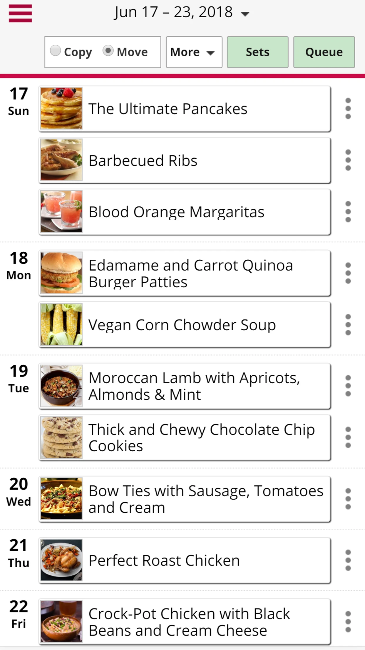 Copy Me That - recipe manager screenshot